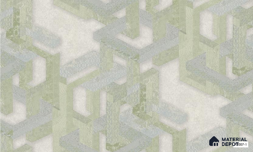 72007-1 | 5 Meter x 42 Inch  Geometric Look Wallpaper - 57 Sq. Ft.