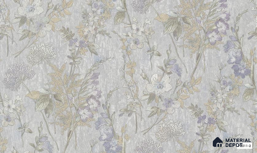 72011-2 | 5 Meter x 42 Inch Florals Look Wallpaper - 57 Sq. Ft.