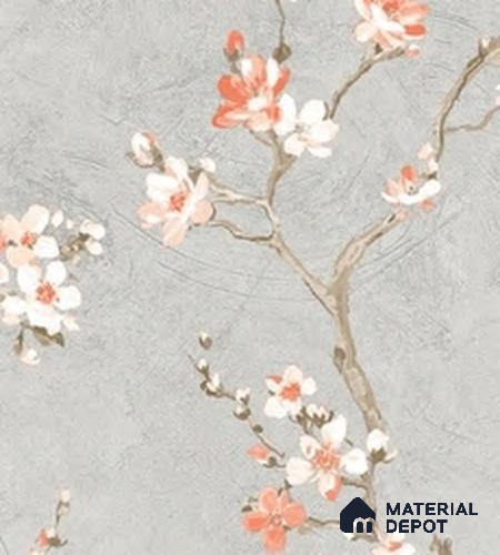 81341-3 | 5 Meter x 42 Inch Florals Look Wallpaper - 57 Sq. Ft. | Minimum 15% wastage during installation
