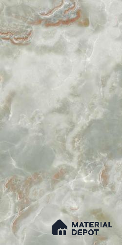 TL 02240 Onyx Green 1600 x 800 mm Glossy Finish Vitrified Tile - 9 mm