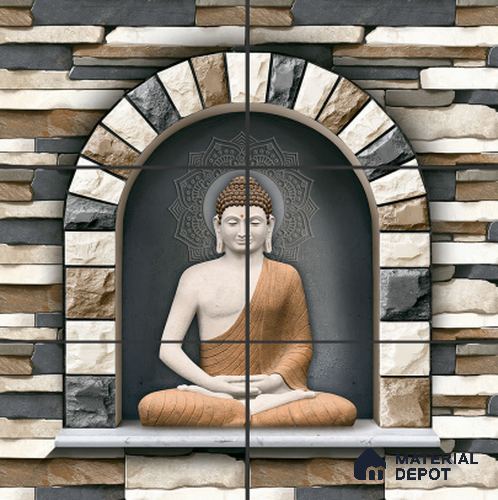 TL 05785 B Poster Colour 450x300 mm Glossy Finish Ceramic Wall Tile - 7 mm
