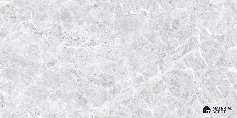 TL 02186 1 Spider Grey 4 ft x 2 ft Polished Finish Endless Glazzed Vitrified Wall & Floor Tile - 9 mm (Random 4)