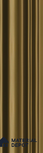PN 07589 Solid Colors Look Louver 9.5 ft x 0.6 ft Texture Finish - 43 mm | Suitable for Feature Wall, TV Unit & Living Room
