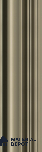 PN 07590 Solid Colors Look Louver 9.5 ft x 0.6 ft Texture Finish - 43 mm | Suitable for Feature Wall, TV Unit & Living Room