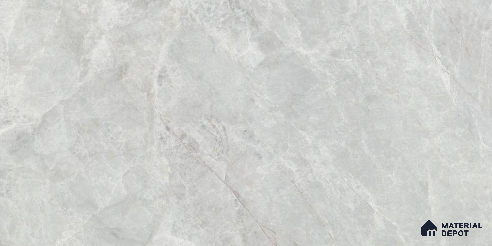 Marble Floor & Wall Tile TL 12305 Diangelo Teal 4 ft x 2 ft Glossy Carving Finish Vitrified Tile - 9 mm | 4 Random Design