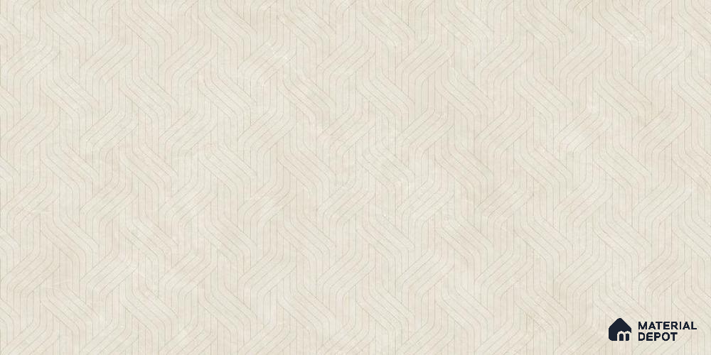 Marble Wall Tile TL 12310 B Fragrant Cotton Decor Endless 4 ft x 2 ft Royal Velvet Finish Vitrified Tile - 9 mm | 4 Random Design