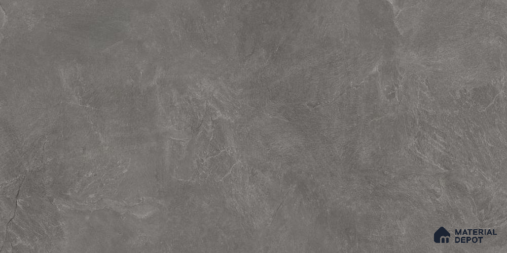 Stone Floor & Wall Tile TL 12317 B Dorset Nero 4 ft x 2 ft Stonex Lappato Finish Vitrified Tile - 9 mm | 4 Random Design