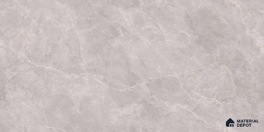 Marble Floor & Wall Tile TL 12302 Silver Snow Endless 4 ft x 2 ft Matt Finish Vitrified Tile - 9 mm | 4 Random Design