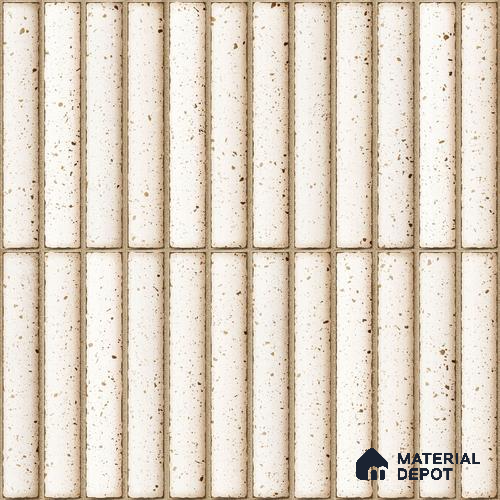 Faux Subway Wall Tile TL 11291 Speckled Linen 1 ft x 1 ft Ceramic Glossy Finish Tile - 10 mm | Suitable For Bathroom, Balcony & Kitchen Backsplash