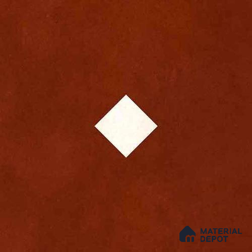 Moroccan Wall & Floor Decor Tile TL 11662 C Terracotta Diamond 1 ft x 1 ft Ceramic Matte Finish Tile - 10 mm | Suitable For Bathroom, Balcony & Kitchen Backsplash
