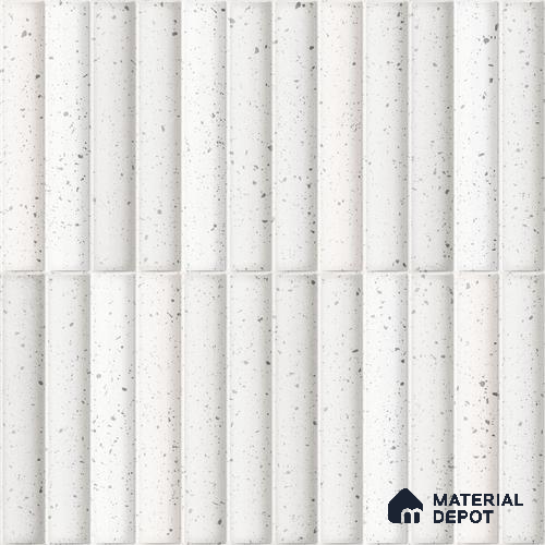 Faux Subway Wall Tile TL 11290 Speckled Ridge 1 ft x 1 ft Ceramic Glossy Finish Tile - 10 mm | Suitable For Bathroom, Balcony & Kitchen Backsplash