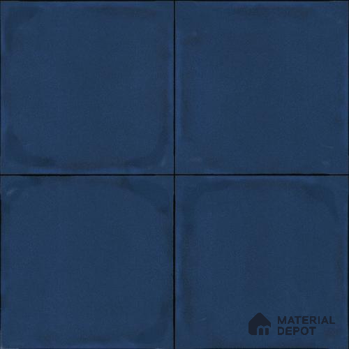 Plain Wall & Floor Base Tile TL 11130 Indigo Coast 1 ft x 1 ft Ceramic Matte Finish Tile - 10 mm | Suitable For Bathroom, Balcony & Kitchen Backsplash