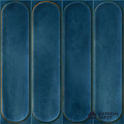 Faux Subway Wall Tile TL 11328 Midnight Archway 1 ft x 1 ft Ceramic Glossy Finish Tile - 10 mm | Suitable For Bathroom, Balcony & Kitchen Backsplash
