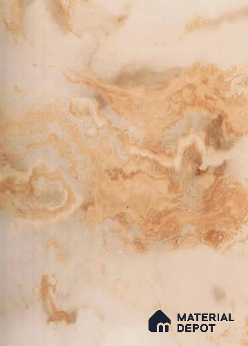 Beige Abstract Look 3D 1797 8 ft x 4 ft Matte Finish Decorative Laminate - 1 mm | Suitable for TV Unit, Wardrobe, Kitchen Cabinets
