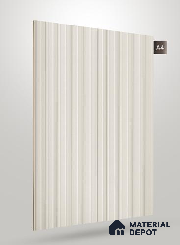 Wooden Fluted AD 1783 8 ft x 4 ft Matte Finish Decorative Laminate - 1.25 mm | Suitable for TV Unit,Wardrobe, Kitchen Cabinets