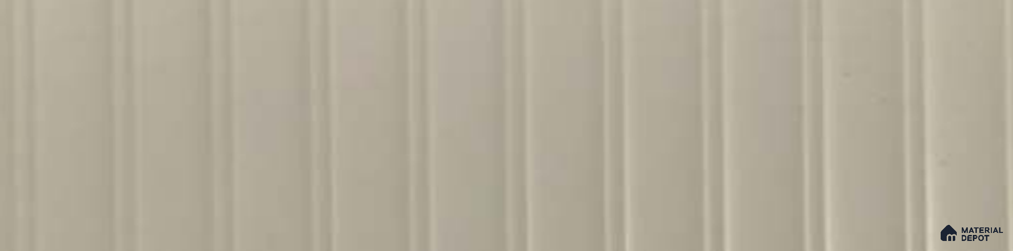 Warm Beige Fluted Solid Color LM 11213 8 ft x 4 ft High Gloss Finish Decorative Laminate - 1.25 mm | Suitable for TV Unit,Wardrobe, Kitchen Cabinets