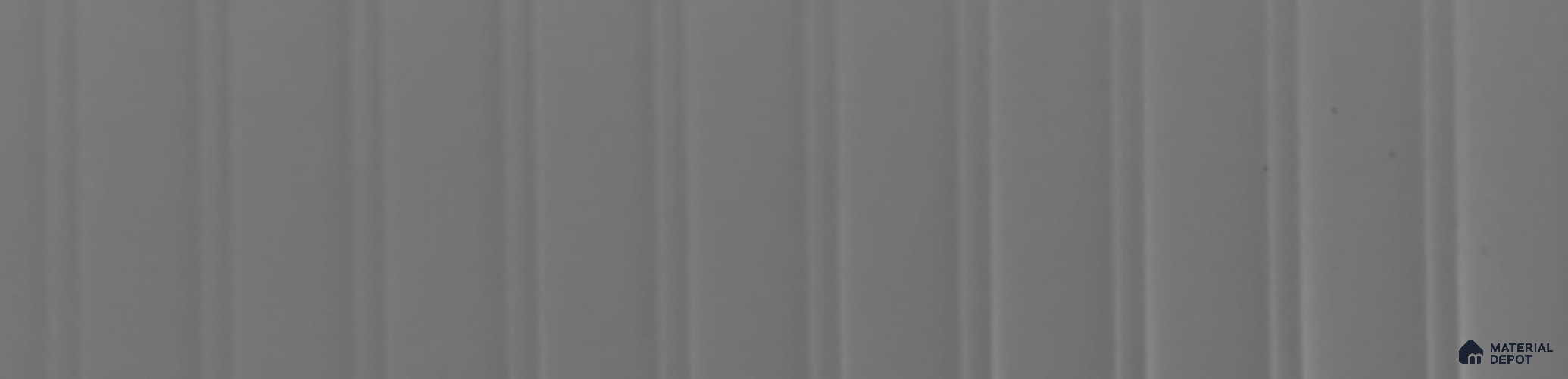 Medium Grey Fluted Solid Color LM 11215 8 ft x 4 ft High Gloss Finish Decorative Laminate - 1.25 mm | Suitable for TV Unit,Wardrobe, Kitchen Cabinets