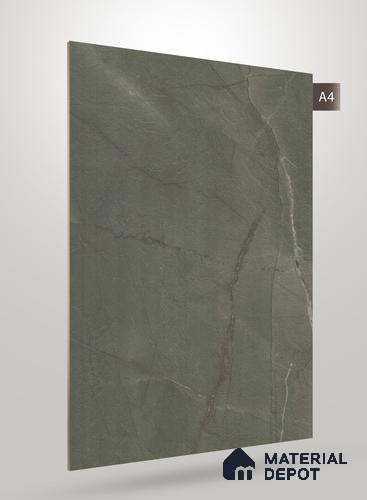 Green Marble Look BG 1779 8 ft x 4 ft Texture Finish Decorative Laminate - 1.25 mm | Suitable for TV Unit, Wardrobe, Kitchen Cabinets