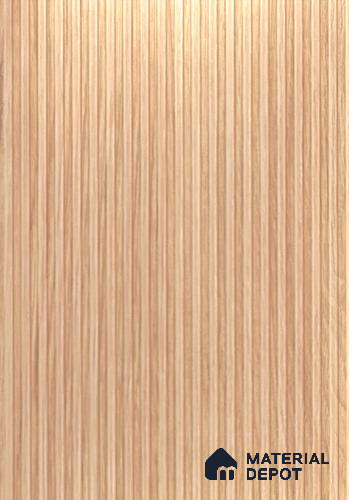 Wooden Fluted BM 1743 8 ft x 4 ft Matte Finish Decorative Laminate - 1.25 mm | Suitable for TV Unit,Wardrobe, Kitchen Cabinets