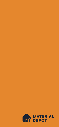 Orange Solid Colors Look CF 168 Orange Chiffon 8 ft x 4 ft Matte Finish Decorative Laminate - 1 mm | Suitable for Living Room, Kitchen, Office
