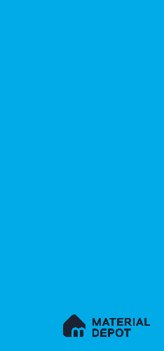 Blue Solid Colors Look CF 212 Blue Chiffon 8 ft x 4 ft Matte Finish Decorative Laminate - 1 mm | Suitable for Living Room, Kitchen, Office