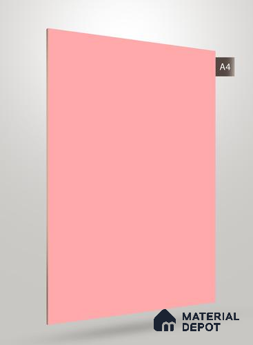 Pink Solid Colors Look Crystal 1121 8 ft x 4 ft High Gloss Finish Decorative Laminate - 1.25 mm | Suitable for Living Room, Kitchen, Office