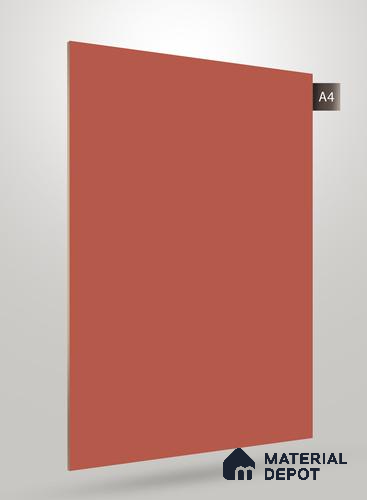 Red Solid Colors Look Crystal 1135 8 ft x 4 ft High Gloss Finish Decorative Laminate - 1.25 mm | Suitable for Living Room, Kitchen, Office