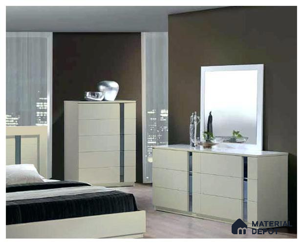 White Solid Colors Look Crystal 1165 8 ft x 4 ft High Gloss Finish Decorative Laminate - 1.25 mm | Suitable for Living Room, Kitchen, Office