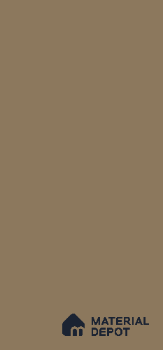 Brown Solid Colors Look Crystal 1168 8 ft x 4 ft High Gloss Finish Decorative Laminate - 1.25 mm | Suitable for Living Room, Kitchen, Office
