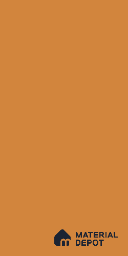 Orange Solid Colors Look Crystal 1190 8 ft x 4 ft High Gloss Finish Decorative Laminate - 1.25 mm | Suitable for Living Room, Kitchen, Office
