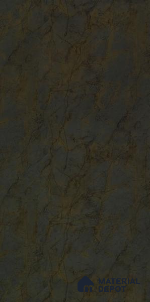 Brown Marble Look Crystal 1226 8 ft x 4 ft High Gloss Finish Decorative Laminate - 1.25 mm | Suitable for TV Unit, Wardrobe, Kitchen Cabinets