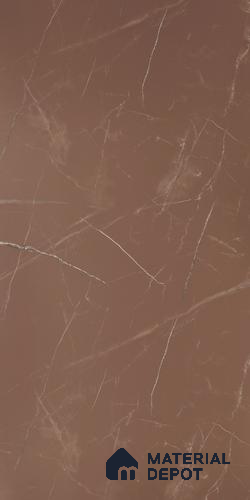 Brown Marble Look Matty Crystal Z+ 1250 8 ft x 4 ft Matte Finish Decorative Laminate - 1.25 mm | Suitable for TV Unit, Wardrobe, Kitchen Cabinets