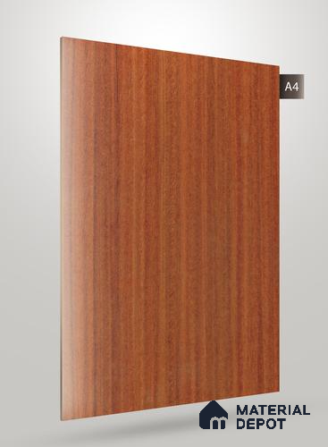 Wooden Fluted Crystal Z + PP 1286 8 ft x 4 ft High Gloss Finish Decorative Laminate - 1.25 mm | Suitable for TV Unit,Wardrobe, Kitchen Cabinets