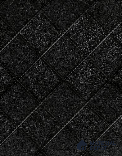 Black Leather Look DL 1106 Domino Leather 8 ft x 4 ft Texture Finish Decorative Laminate - 1.25 mm | Suitable for TV Unit, Wardrobe, Kitchen Cabinets