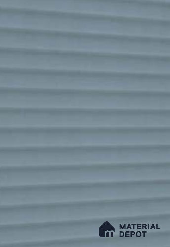 Powder Blue Fluted Solid Color LM 11232 8 ft x 4 ft Matte Finish Decorative Laminate - 1.25 mm | Suitable for TV Unit,Wardrobe, Kitchen Cabinets
