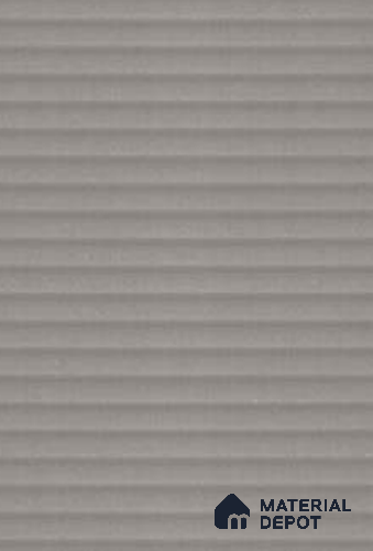 Cool Grey Fluted Solid Color LM 11234 8 ft x 4 ft Matte Finish Decorative Laminate - 1.25 mm | Suitable for TV Unit,Wardrobe, Kitchen Cabinets