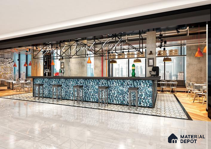 Multi Colour Digital Look HD 7024 8 ft x 4 ft Texture Finish Decorative Laminate - 1.25 mm | Suitable for TV Unit, Wardrobe, Kitchen Cabinets