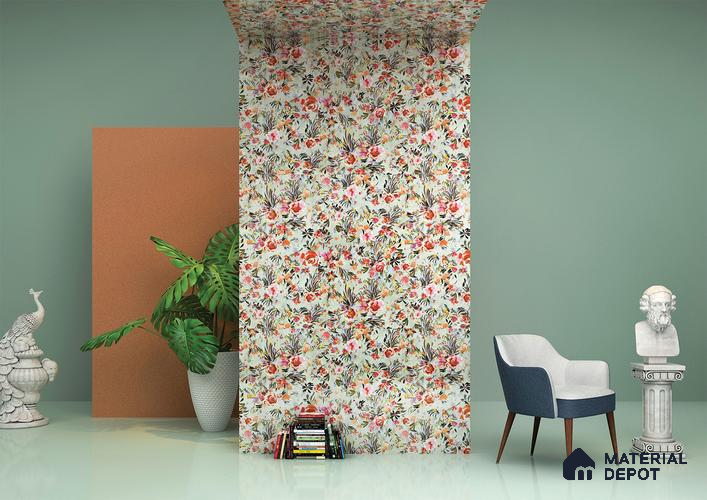Multi Colour Digital Look HD 7033 8 ft x 4 ft Texture Finish Decorative Laminate - 1.25 mm | Suitable for TV Unit, Wardrobe, Kitchen Cabinets