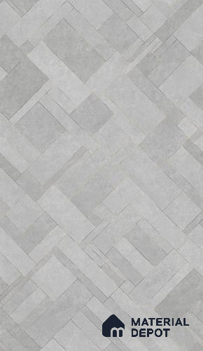 Grey Marble Look HD 7034 8 ft x 4 ft Texture Finish Decorative Laminate - 1.25 mm | Suitable for TV Unit, Wardrobe, Kitchen Cabinets
