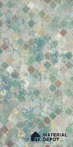 Green Digital Look HD 7035 8 ft x 4 ft Texture Finish Decorative Laminate - 1.25 mm | Suitable for TV Unit, Wardrobe, Kitchen Cabinets