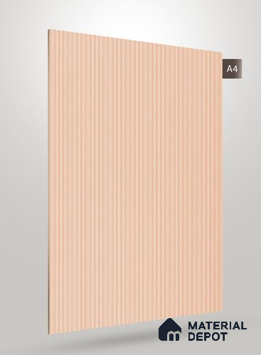 Blush Pink Fluted Solid Color JB 655 8 ft x 4 ft Matte Finish Decorative Laminate - 1 mm | Suitable for TV Unit,Wardrobe, Kitchen Cabinets