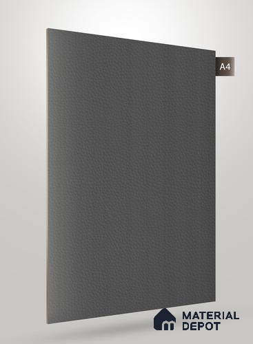 Black Leather Look NM BL 8002 8 ft x 4 ft Texture Finish Decorative Laminate - 1.25 mm | Suitable for TV Unit, Wardrobe, Kitchen Cabinets