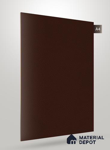 Brown Leather Look NM BL 8010 8 ft x 4 ft Texture Finish Decorative Laminate - 1.25 mm | Suitable for TV Unit, Wardrobe, Kitchen Cabinets