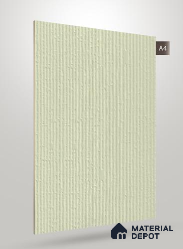 Pale Mint Green Fluted Solid Color NT 123 8 ft x 4 ft Matte Finish Decorative Laminate - 1 mm | Suitable for TV Unit,Wardrobe, Kitchen Cabinets