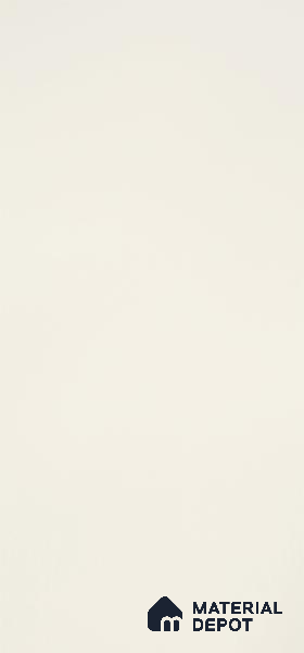 White Solid Colors Look PU 132 8 ft x 4 ft Super Matte Finish Decorative Laminate - 1 mm | Suitable for Living Room, Kitchen, Office