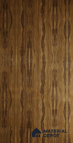 Wooden Look PU 1503 8 ft x 4 ft PU Finish Decorative Laminate - 1.25 mm | Suitable for TV Unit, Wardrobe, Kitchen Cabinets