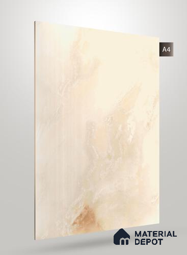 Beige Marble Look PU 1777 8 ft x 4 ft High Gloss Finish Decorative Laminate - 1.25 mm | Suitable for TV Unit, Wardrobe, Kitchen Cabinets