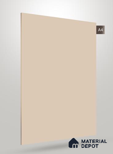 Beige Solid Colors Look PU 241 8 ft x 4 ft Super Matte Finish Decorative Laminate - 1 mm | Suitable for Living Room, Kitchen, Office