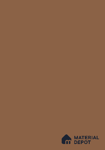 Brown Solid Colors Look PU 244 8 ft x 4 ft Super Matte Finish Decorative Laminate - 1 mm | Suitable for Living Room, Kitchen, Office