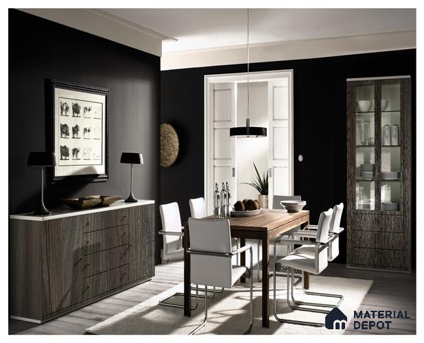 Wooden Look RD 37 Rain Drops 8 ft x 4 ft Texture Finish Decorative Laminate - 1 mm | Suitable for TV Unit, Wardrobe, Kitchen Cabinets